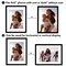 Americanflat 2 Pack of Picture Frames with Mat - Plexiglass Cover